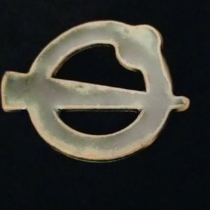 Irish Connemara Marble Brooch